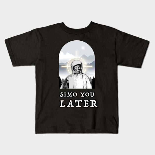 Simo You Later Kids T-Shirt by The History Impossible Storefront